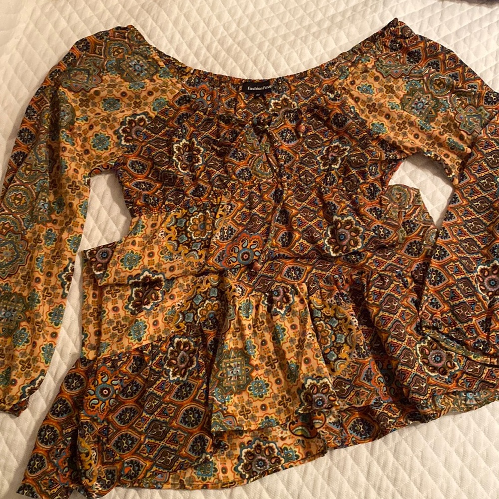 70s Inspired Blouse